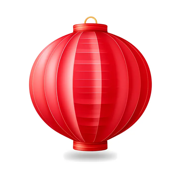 Traditional Red Lantern for Chinese New Year