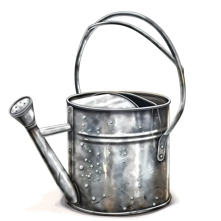 Classic Metal Watering Can