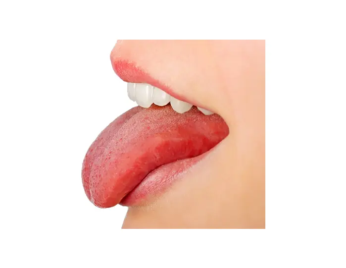 Close-up of a Tongue