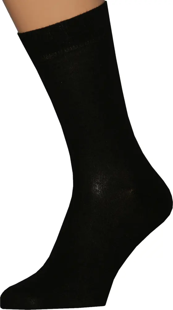 Plain Black Formal Sock