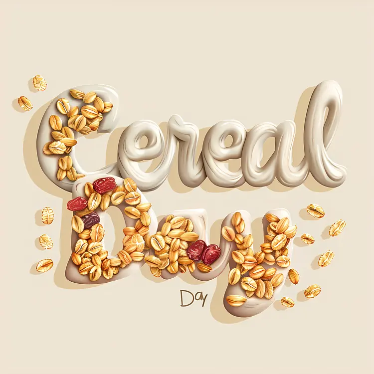 Cereal Day Celebration with Oats and Nuts