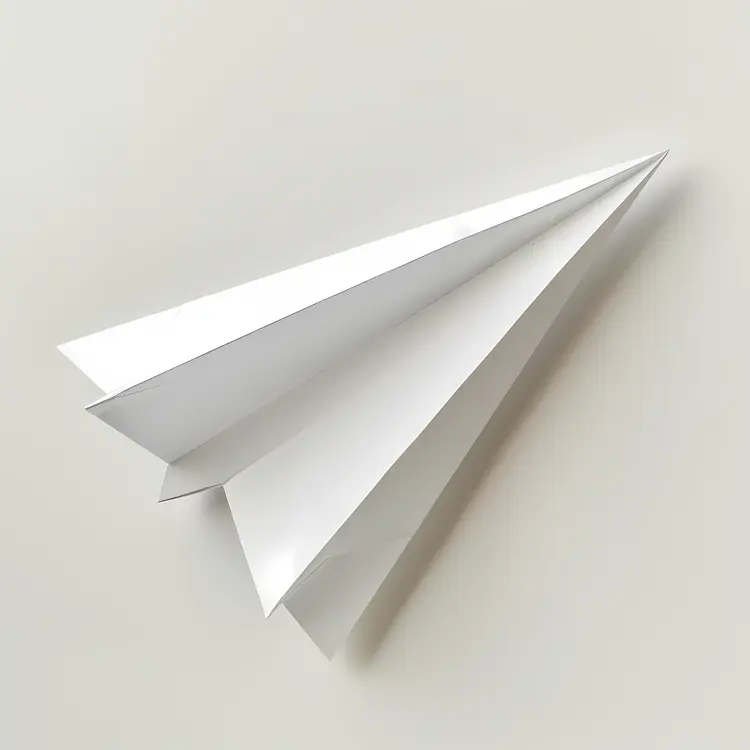 White Paper Airplane
