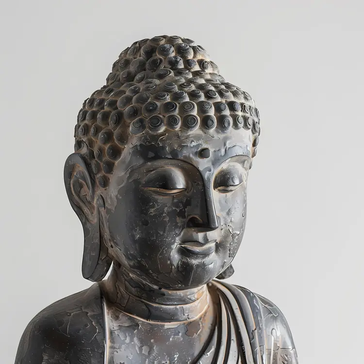 Black Buddha Head