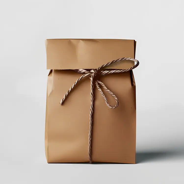 Brown Paper Bag with Twine