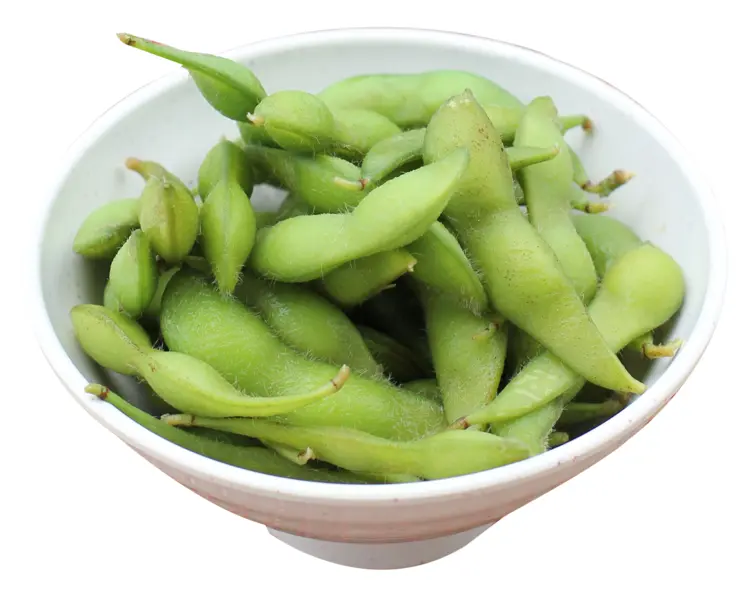 Bowl of Fresh Edamame