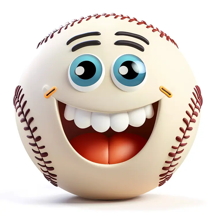 Happy Baseball Emoji