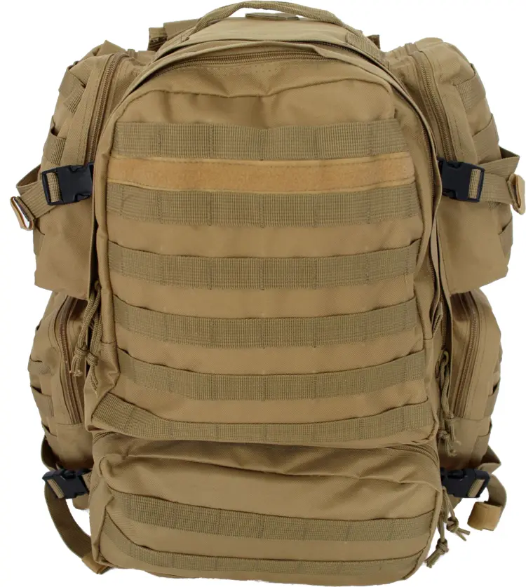 Tan Backpack for Outdoor Use