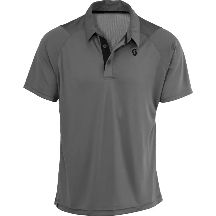 Classic Gray Polo Shirt for Casual Wear