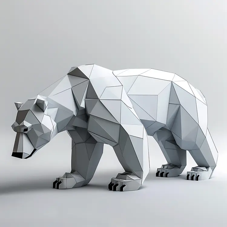 Geometric Polar Bear