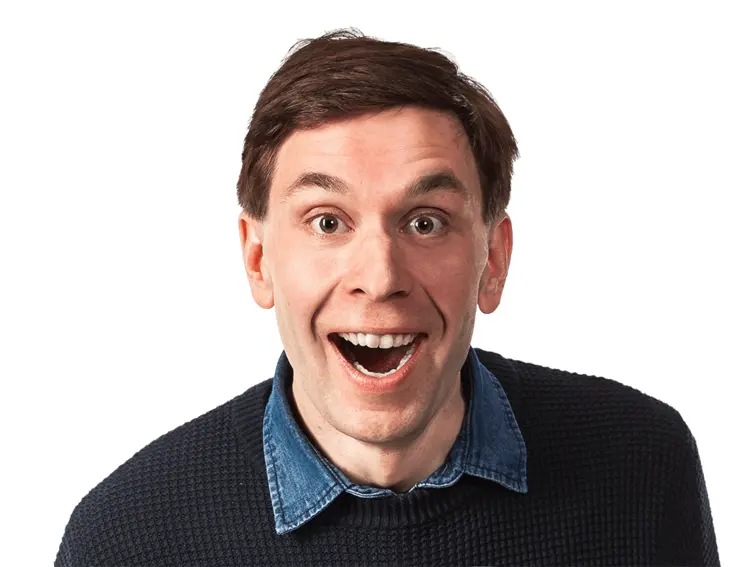 Excited Face Portrait