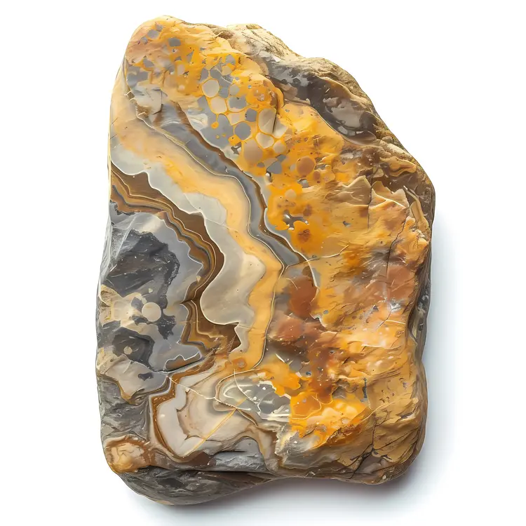 Colorful Patterned Rock
