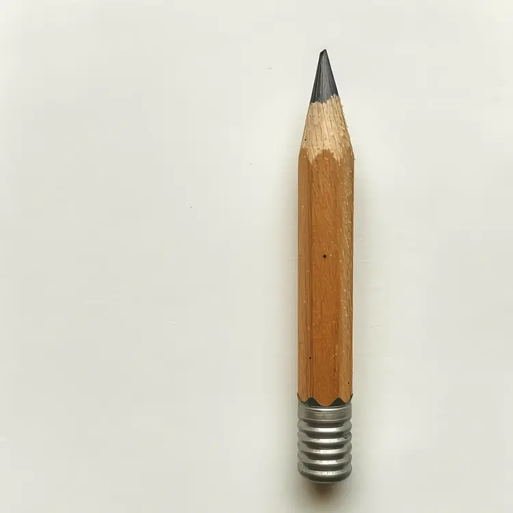 Short Pencil with Eraser