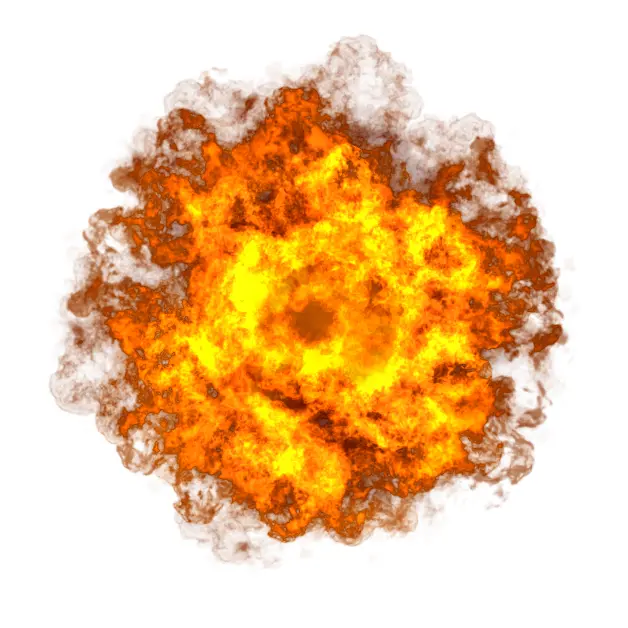 Fiery Explosion