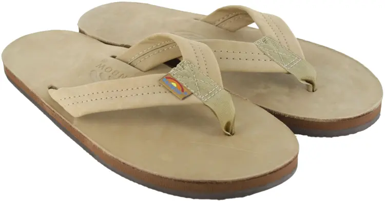Beige Flip Flops for Casual Wear