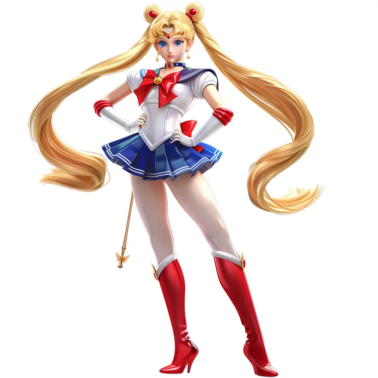 Full Body Sailor Moon Pose