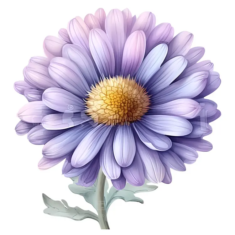 Beautiful Purple Flower in Bloom