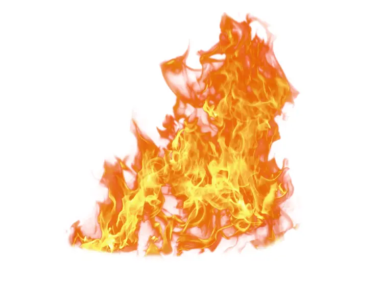 Realistic Orange Flames