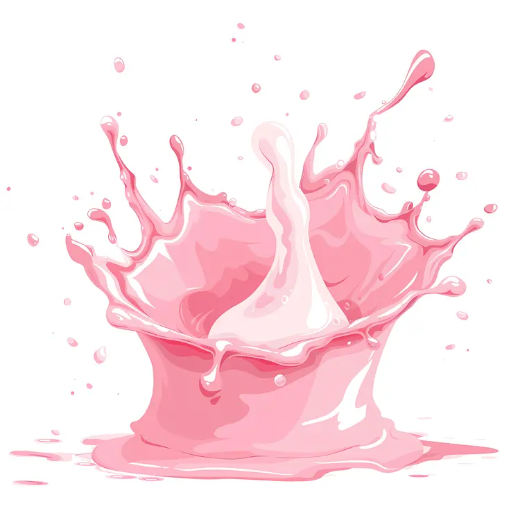 Pink Cream Splash