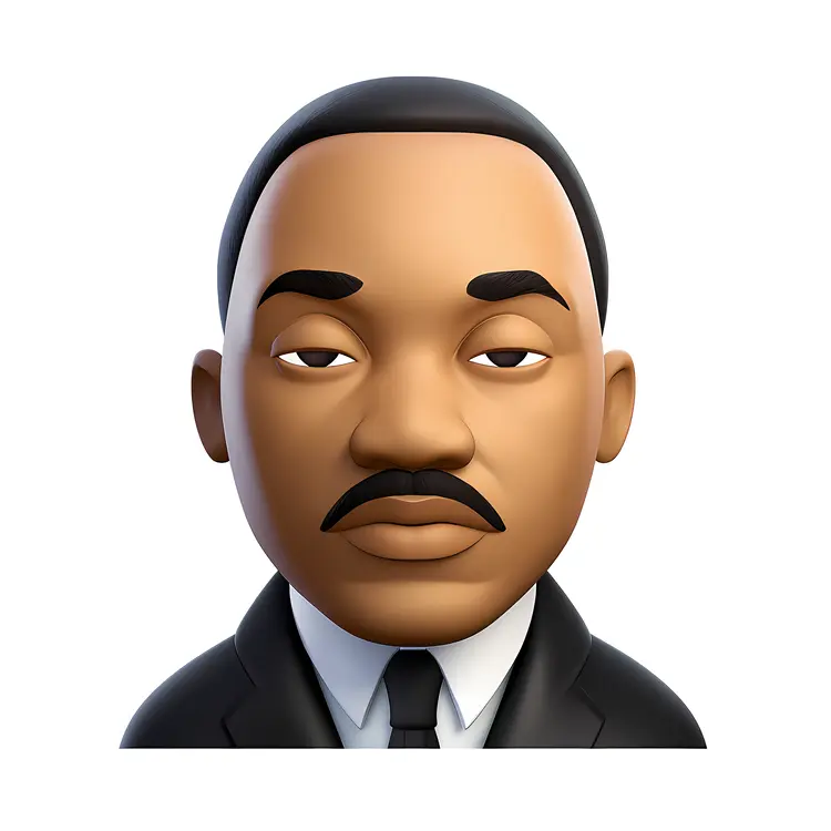 Cartoon Character in Suit and Tie
