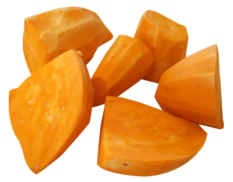 Chopped Orange Sweet Potato