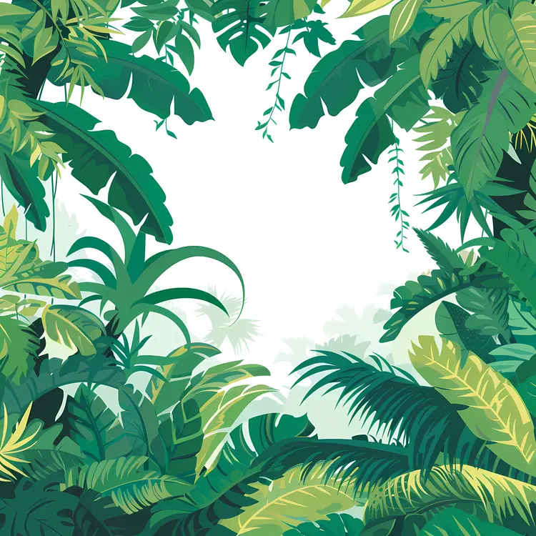 Lush Jungle Background