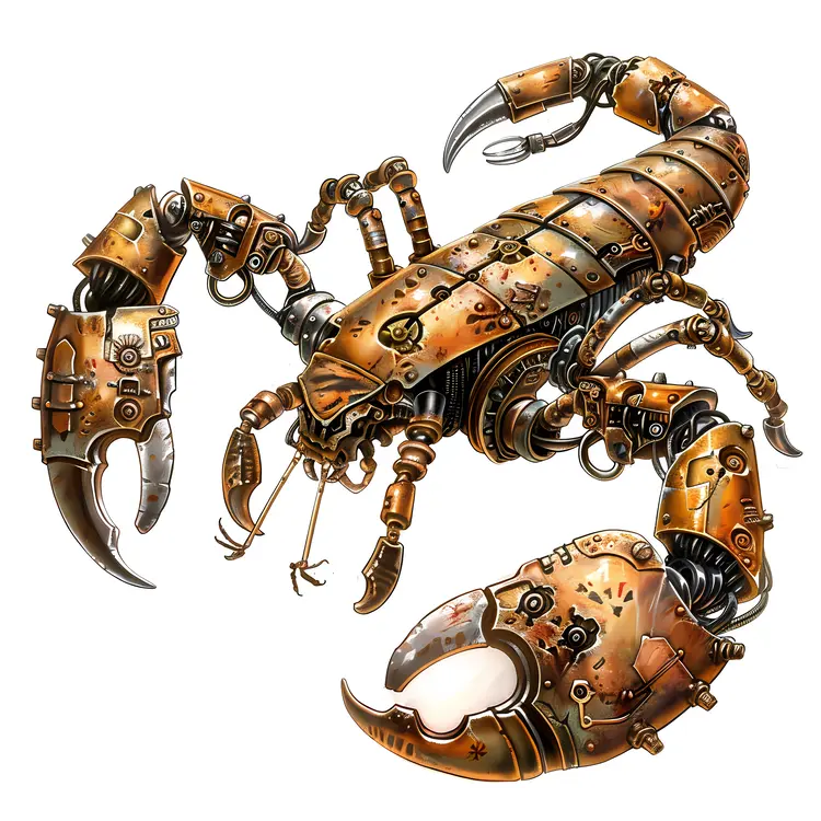 Steampunk Lobster with Claws
