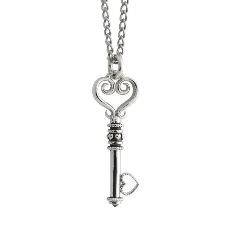 Vintage Key Pendant Necklace