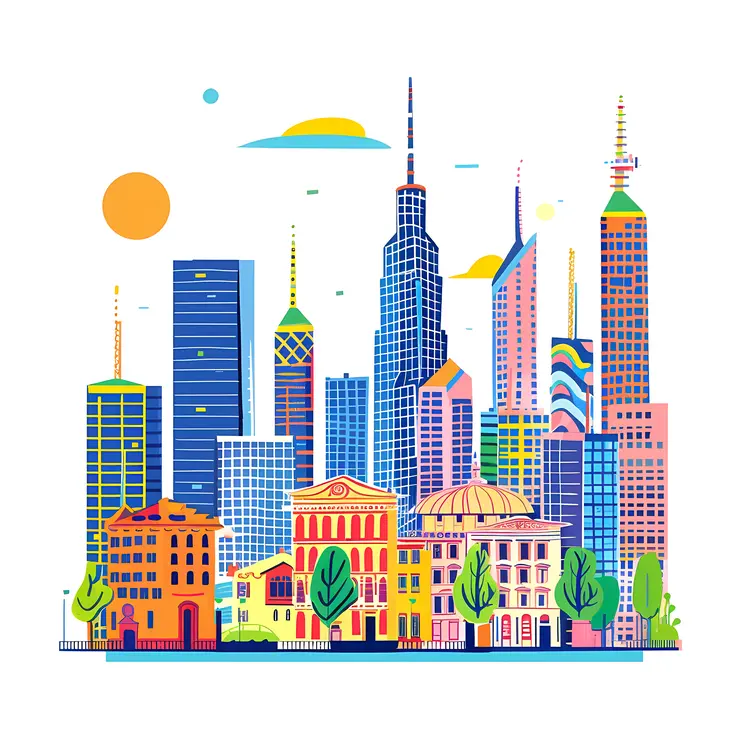 Modern Milan Cityscape