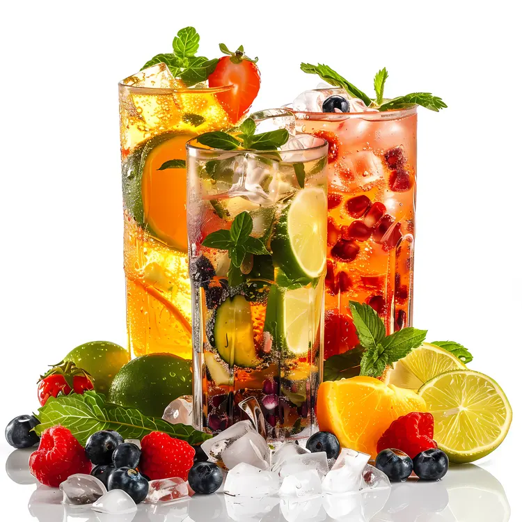 Refreshing Fruit Drinks