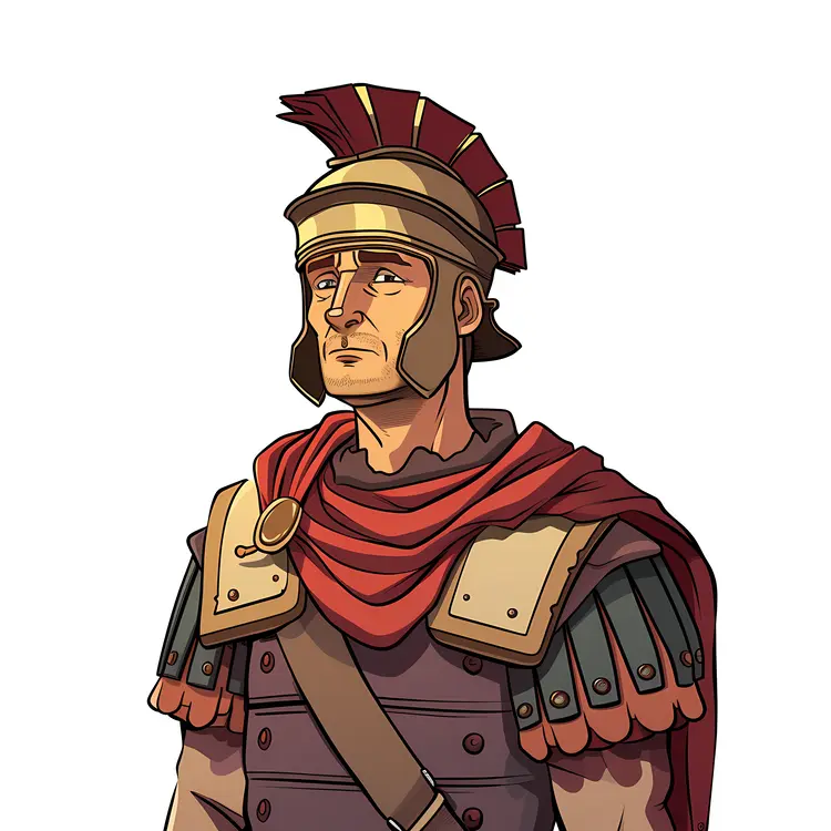 Roman Soldier in Armor