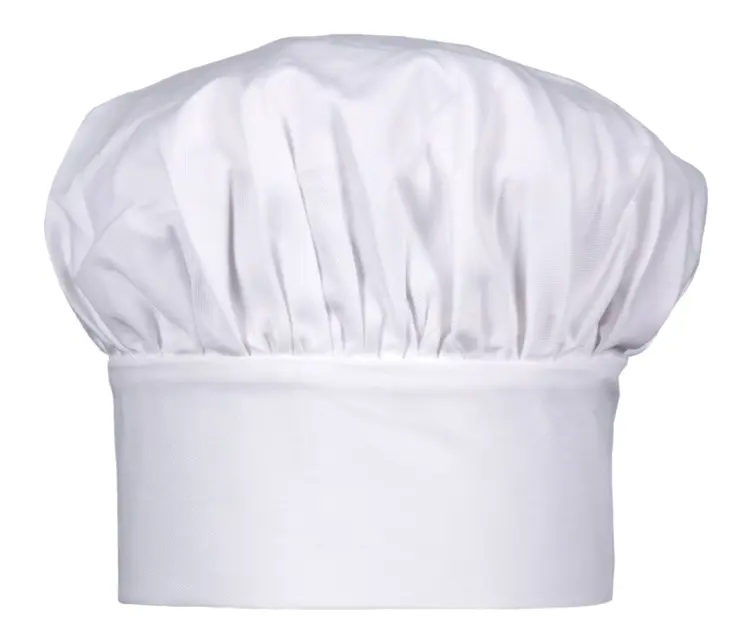 White Chef Hat for Culinary Professionals