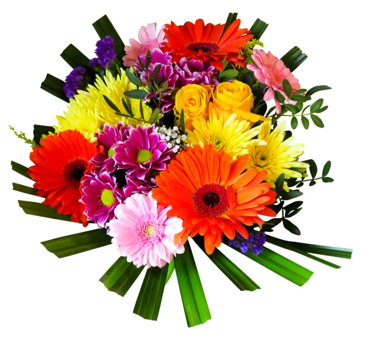 Bouquet of Colorful Flowers