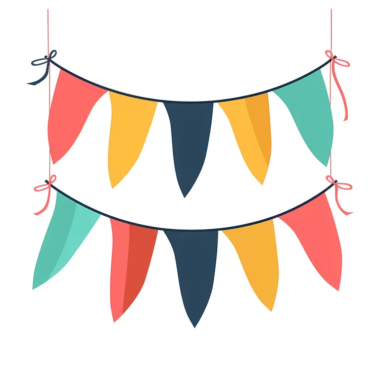 Colorful Bunting Decoration