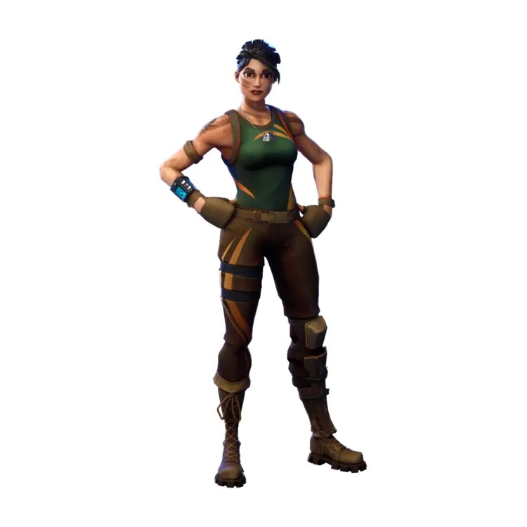 Confident Game Female Character