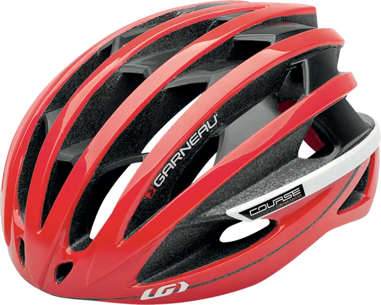Red Bicycle Helmet for Cycling Safety