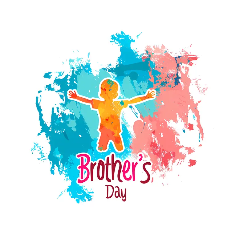 Colorful Brother's Day Celebration Illustration