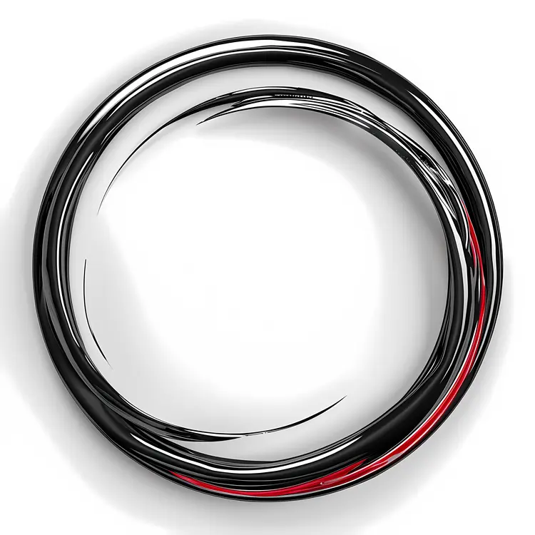 Black and Red Frame