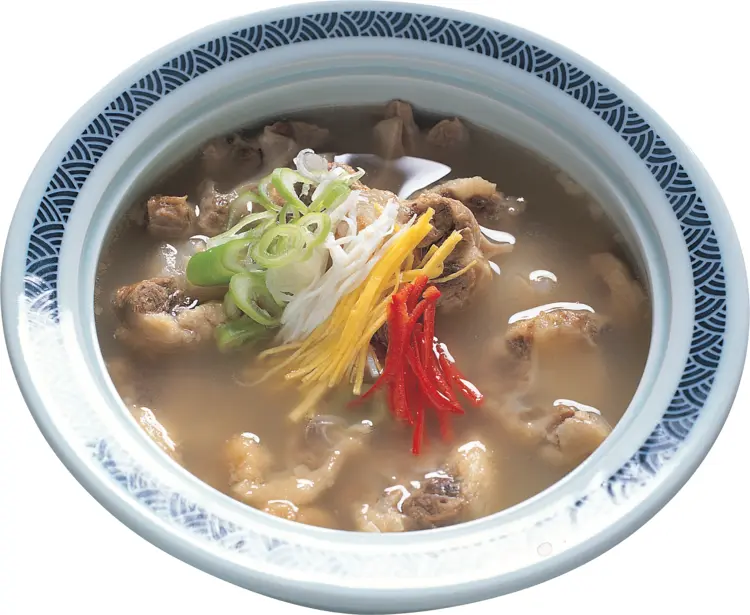 Delicious Soup with Garnish