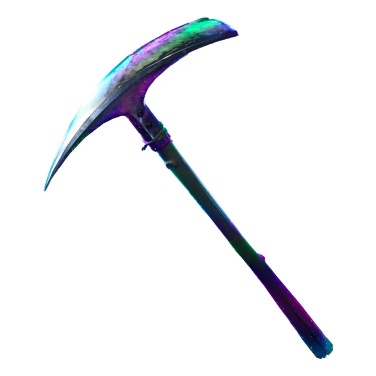 Colorful Pickaxe from Fortnite