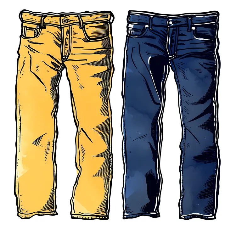 Two Pairs of Jeans