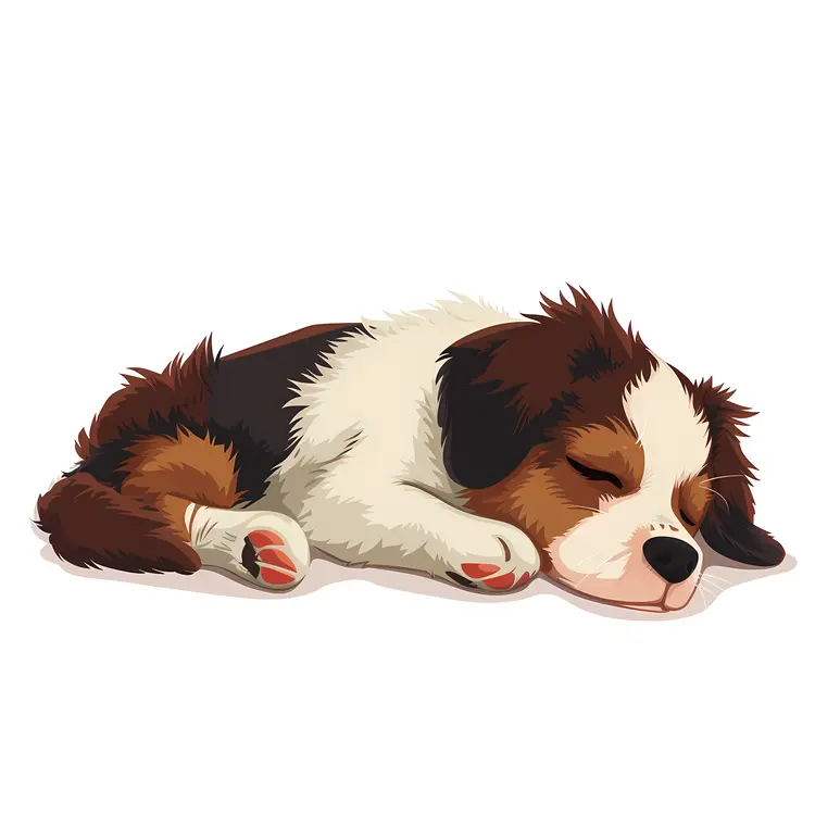 Adorable Sleeping Puppy