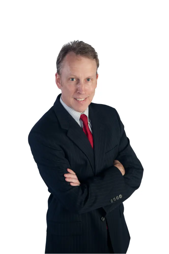 Professional Man in Black Suit for Business