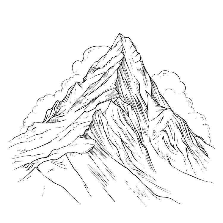 Snow-Capped Mountain