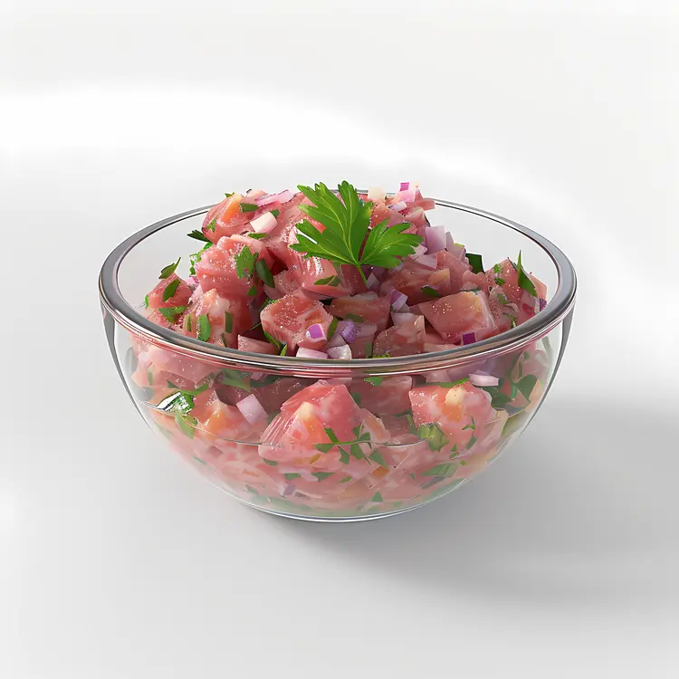 Poke Bowl with Fresh Ingredients