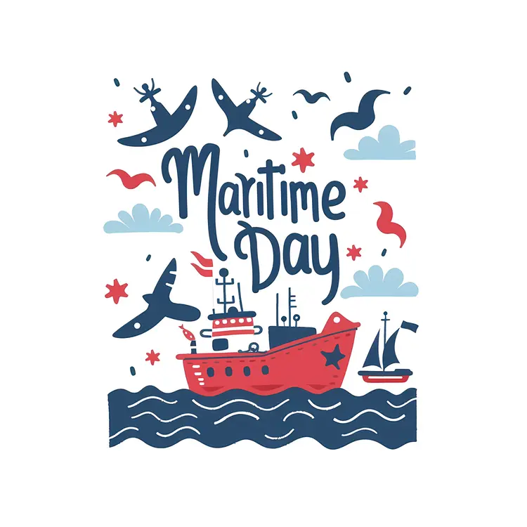 Maritime Day Celebration Stamp