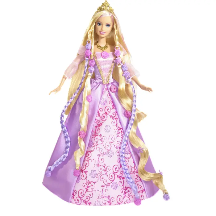 Princess Barbie in Purple Gown