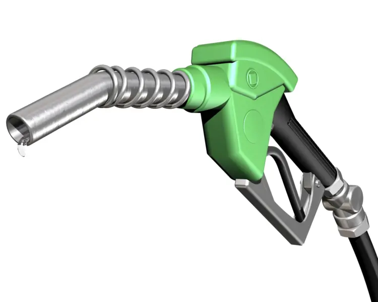 Green Fuel Nozzle for Gas Pump
