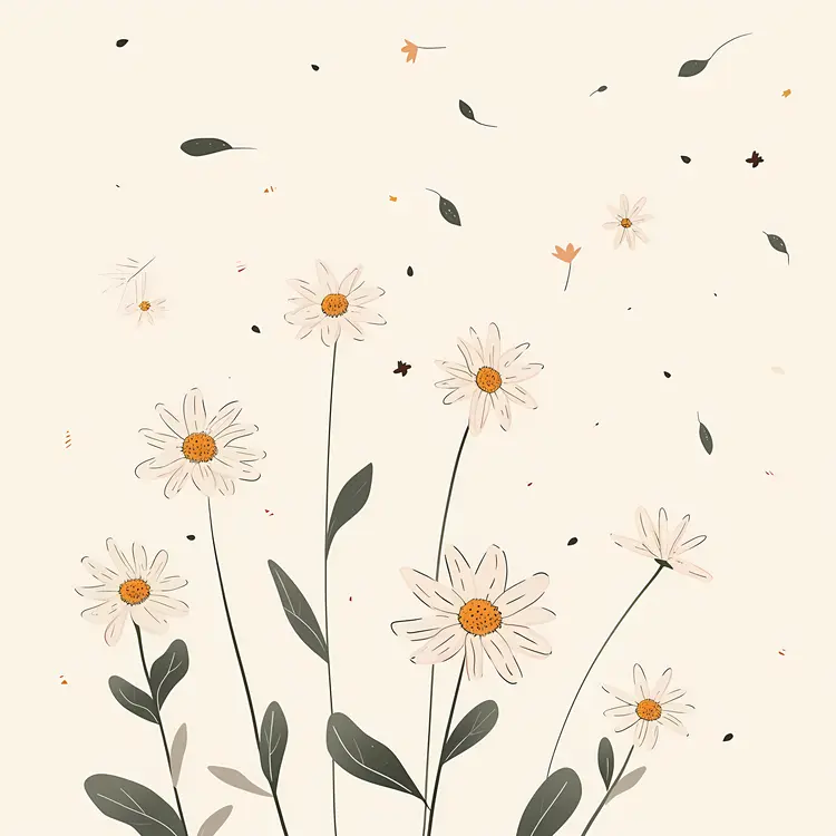 Beautiful Daisies in Bloom