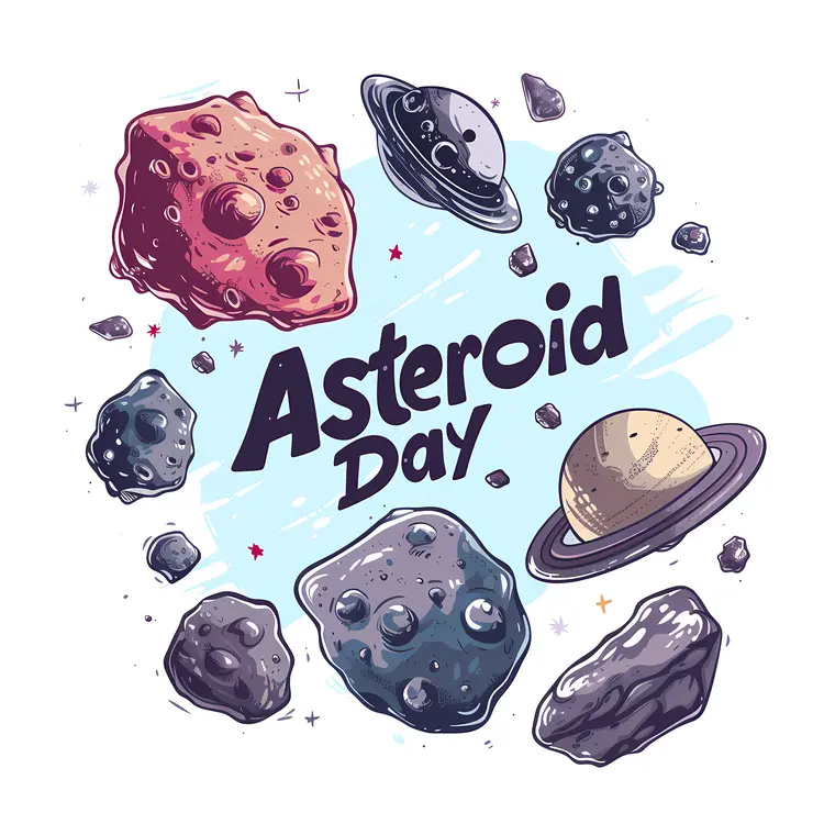 Asteroid Day Celebration with Planets