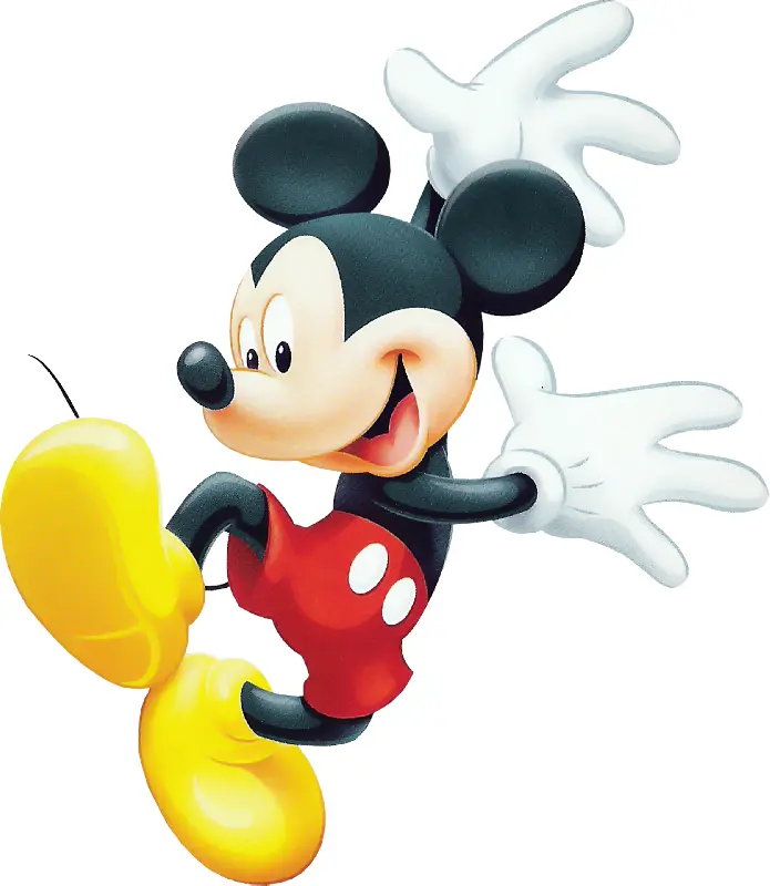 Mickey Mouse Jumping